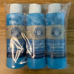 3-Pack Blue Chalkboard Paint 🎨